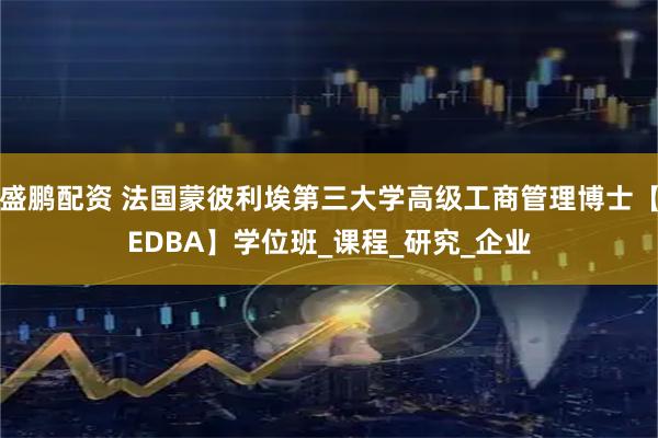 盛鹏配资 法国蒙彼利埃第三大学高级工商管理博士【EDBA】学位班_课程_研究_企业